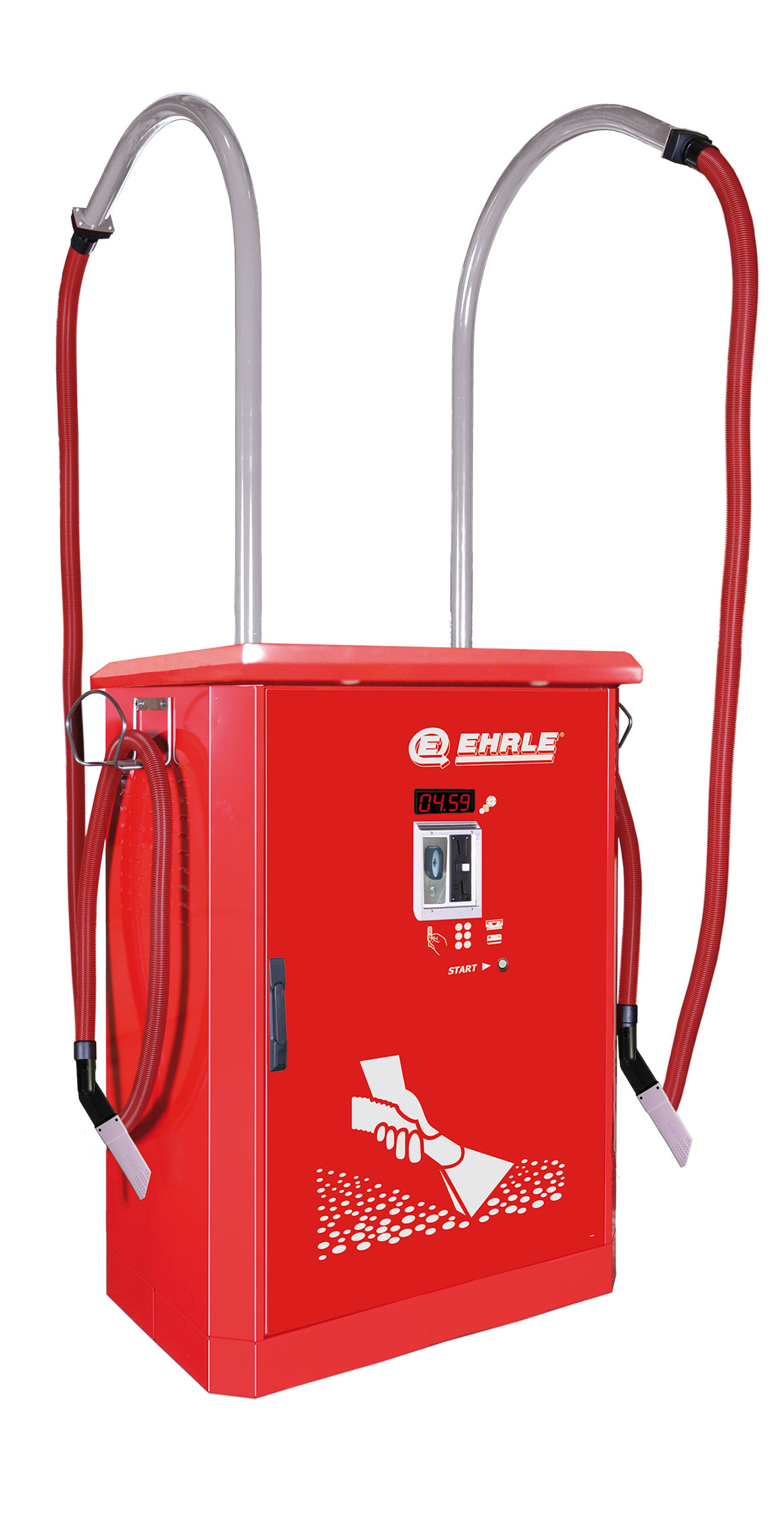 Odkurzacze samoobsługowe Ehrle oferują swobodę i elastyczność w czyszczeniu wnętrza pojazdu w dowolnym czasie. Odkurzacze stacjonarne EHRLE są niezawodne.