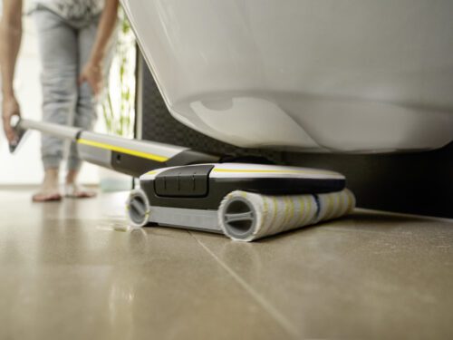 Mop elektryczny, który na nowo definiuje czyszczenie podłóg. Bezprzewodowy Karcher FC 7 Cordless jednym pociągnięciem usuwa każdy rodzaj codziennych zabrudzeń.