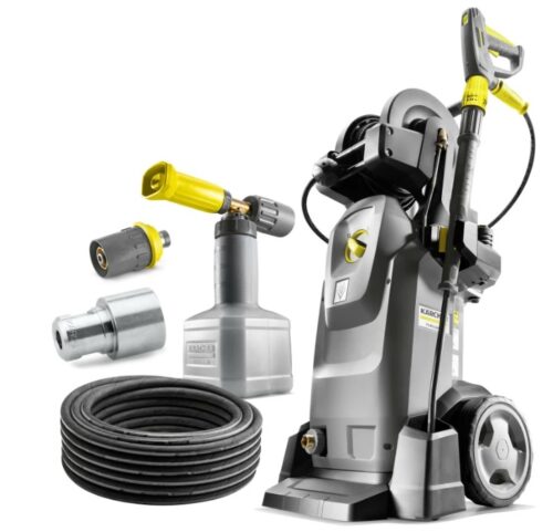 HD 7/16 MXA. Wysoka wydajność (700 l/h przy ciśnieniu roboczym 160 bar) oraz praktyczny bęben na wąż to cechy, które sprawiają, że HD 7/16-4 MXA doskonale sprawdza się w codziennej pracy