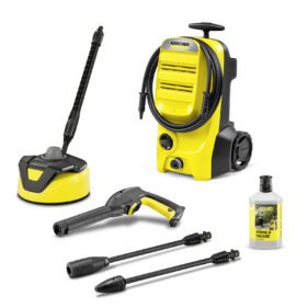 Karcher K4 Classic Home - Myjka stanowi wyjątkowe połączenie kompaktowej budowy i wysokiej skuteczności czyszczenia. Wyposażone w chłodzony wodą silnik.