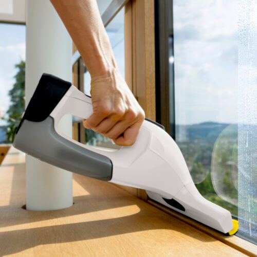 Najbardziej elastyczna w użytkowania myjka do okien! Dzięki innowacyjnej technologii listew zbierających i długiej pracy zadba o czyste okna