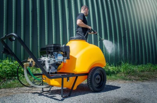 GF120 Myjka zimnowodna Gaspper z silnikiem spalinowym - obrazek 3